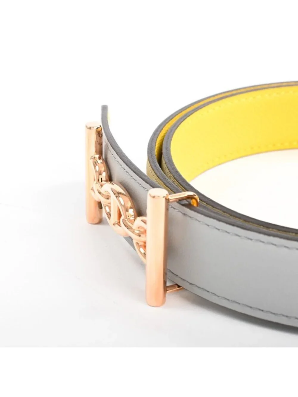 Hermes Belt Lagoon Pink